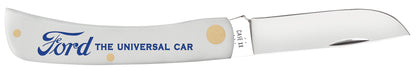 Case Knives Ford Smooth White Synthetic Sod Buster® Jr