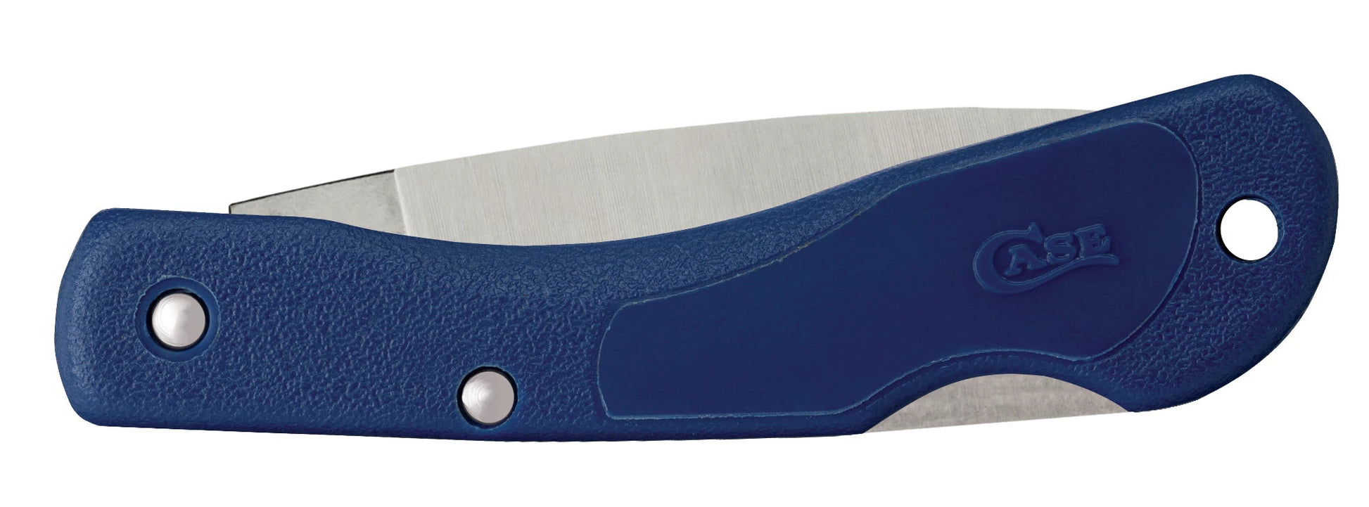 Case Knives Ford Smooth Blue Synthetic Mini Blackhorn® with Imprinted Inlay