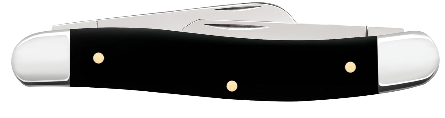 Case Knives Chevrolet® Embellished Smooth Black Synthetic Medium Stockman