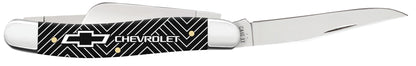 Case Knives Chevrolet® Embellished Smooth Black Synthetic Medium Stockman