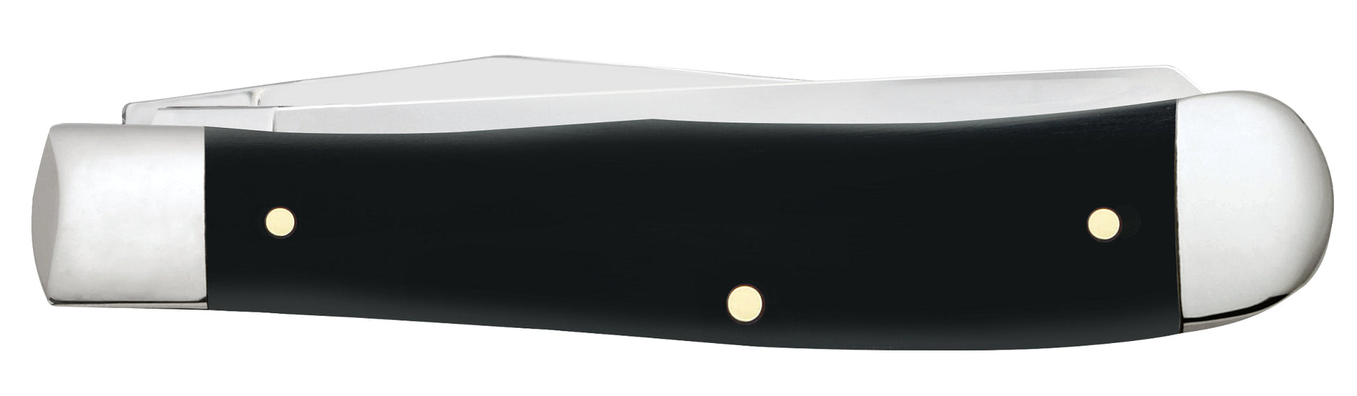 Case Knives US Navy® Embellished Smooth Black Synthetic Trapper Gift Set