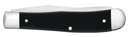 Case Knives US Navy® Embellished Smooth Black Synthetic Trapper Gift Set