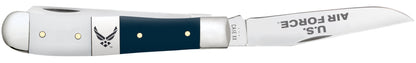 Case Knives U.S. Air Force™ Smooth White/Blue Synthetic Trapper Gift Set