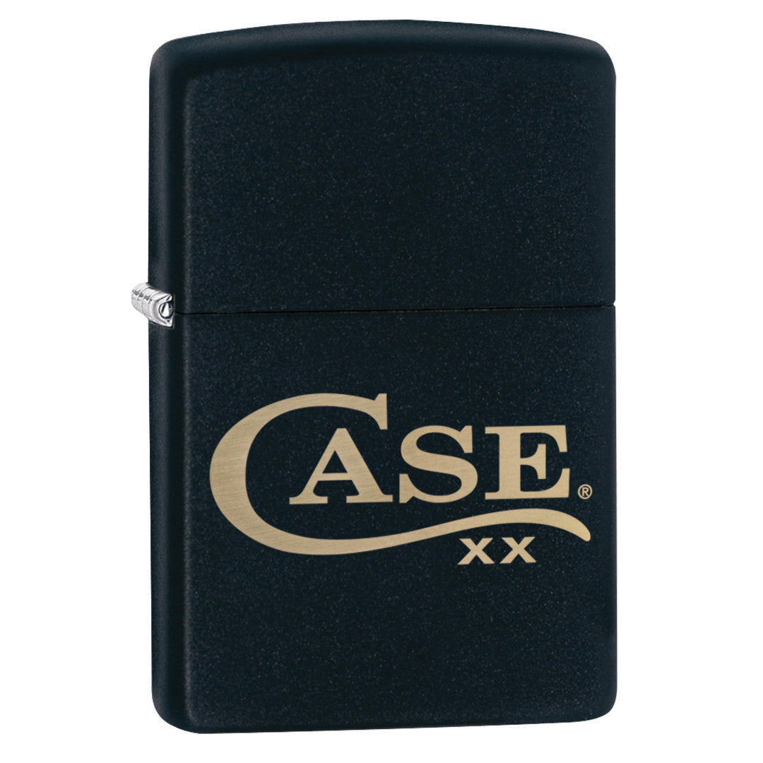 Case Knives Zippo® Case Logo Black Matte Lighter