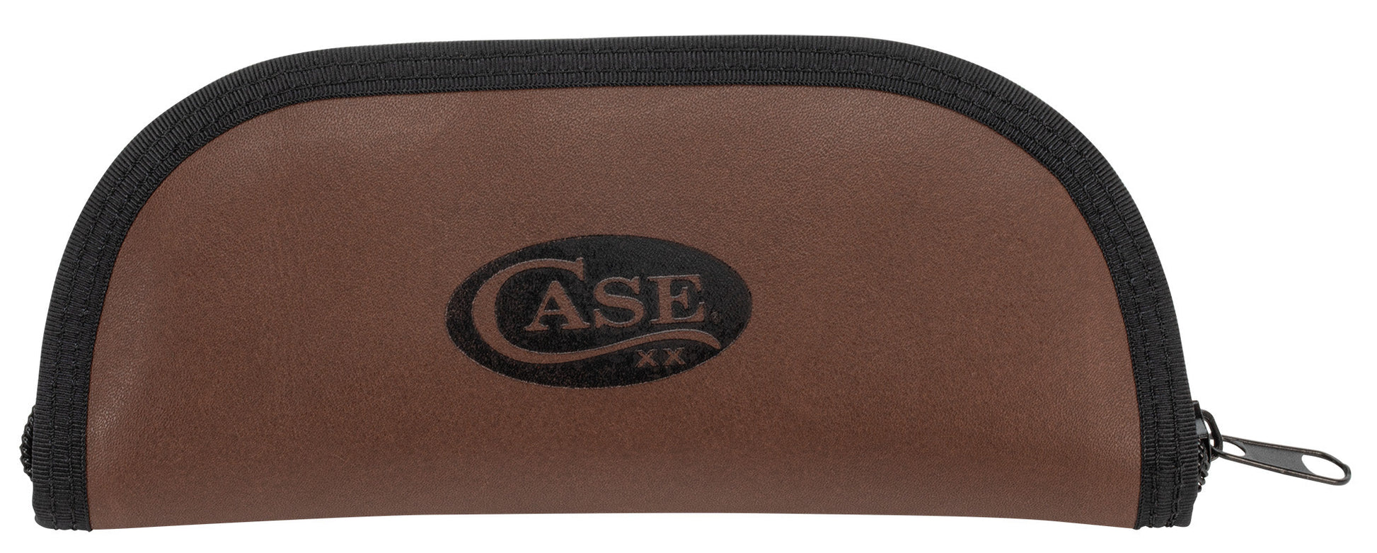 Case Knives Embellished Genuine Brown Leather Taco Pouch Medium