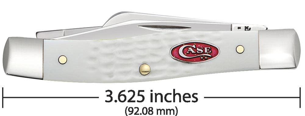 Case Knives SparXX™ Standard Jig White Synthetic Medium Stockman Knife