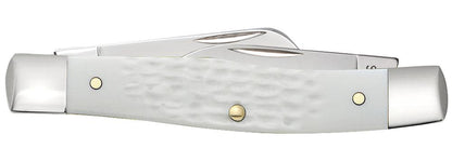 Case Knives SparXX™ Standard Jig White Synthetic Medium Stockman Knife