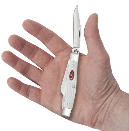 Case Knives SparXX™ Standard Jig White Synthetic Medium Stockman Knife