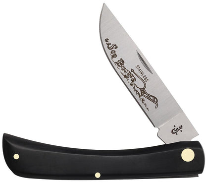 Case Knives Jet-Black Synthetic Sod Buster® Knife