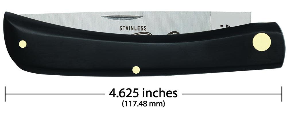 Case Knives Jet-Black Synthetic Sod Buster® Knife