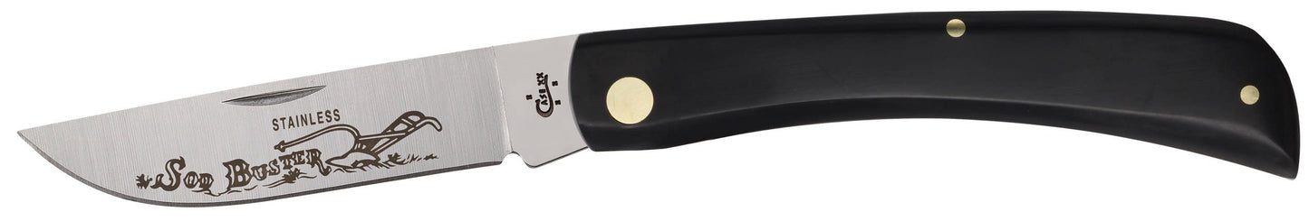Case Knives Jet-Black Synthetic Sod Buster® Knife