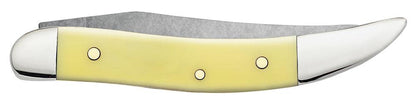 Case Knives Yellow Synthetic CS Small Texas Toothpick Knife