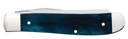 Case Knives Harley-Davidson® Smooth Mediterranean Blue Bone Mini Trapper