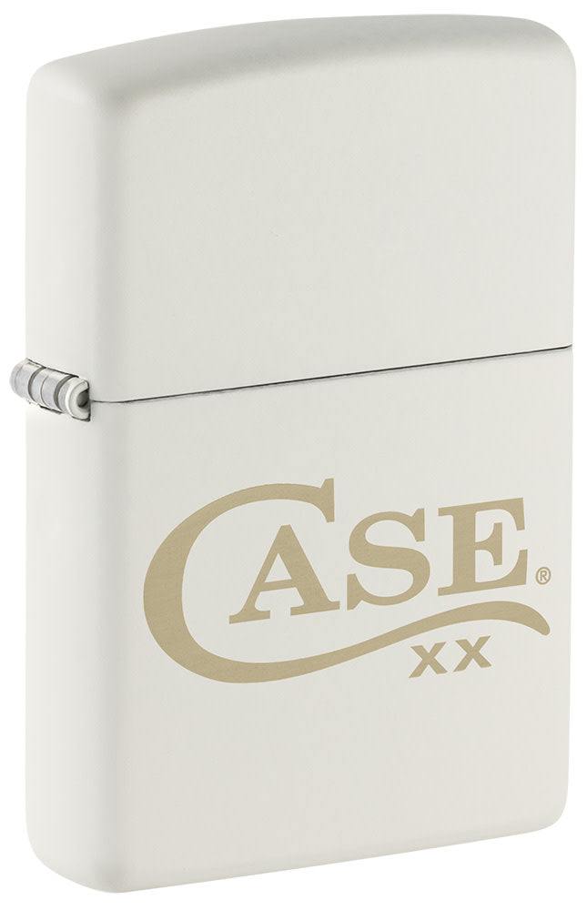 Case Knives Zippo® Case Logo White Matte Lighter