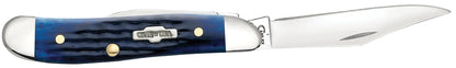 Case Knives Rogers Corn Cob Jig Blue Bone Peanut Knife