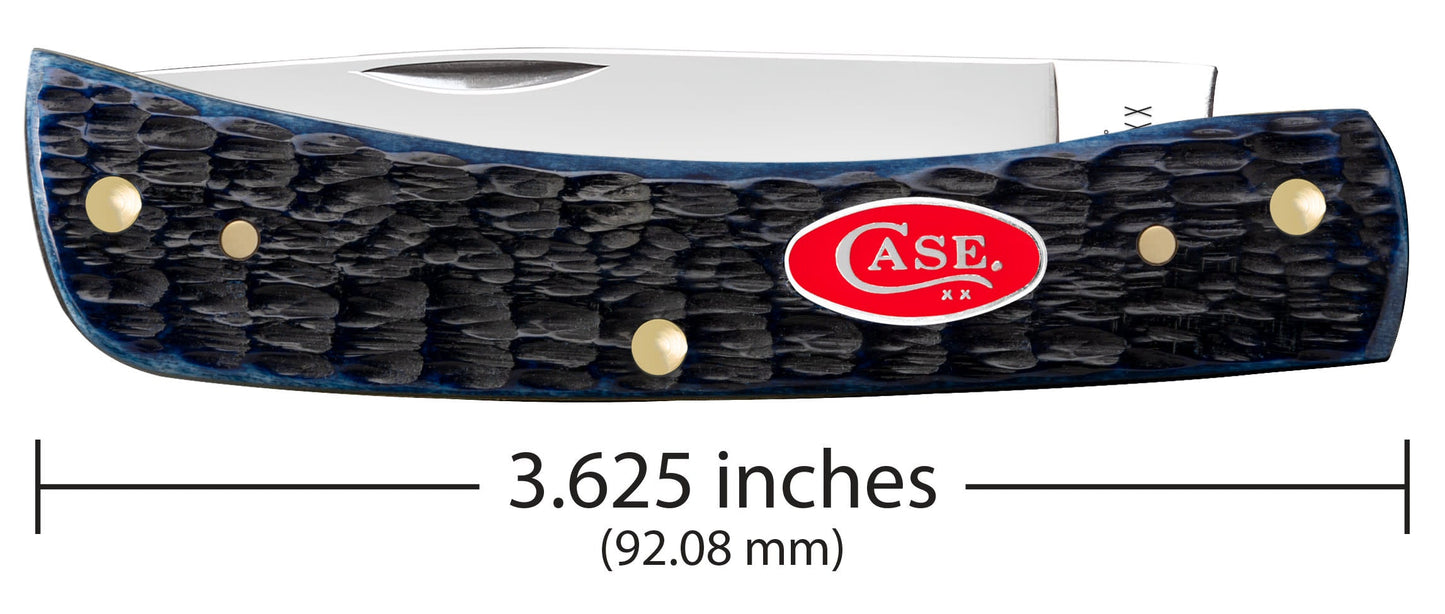 Case Knives Rogers Jig Navy Blue Bone Sod Buster® Jr