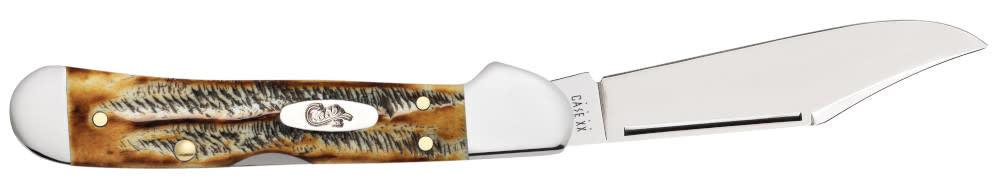 Case Knives Jigged Case 6.5 BoneStag® Mini CopperLock® Knife