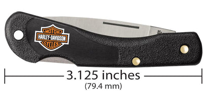 Case Knives Harley-Davidson® Black Synthetic Mini Blackhorn® Knife