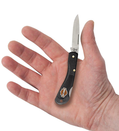 Case Knives Harley-Davidson® Black Synthetic Mini Blackhorn® Knife
