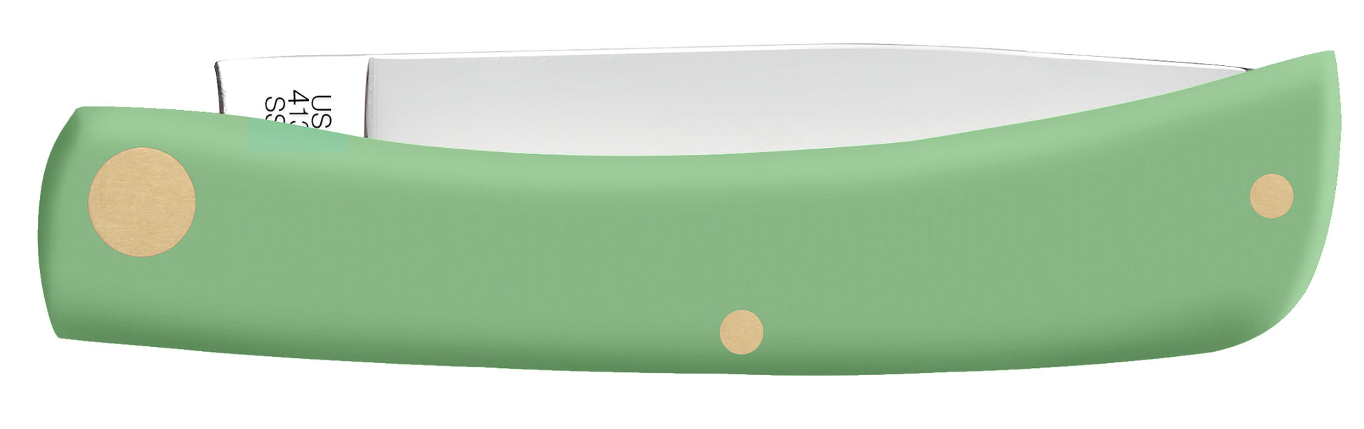 Case Knives Smooth Mint Green Synthetic Sod Buster® Jr