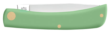 Case Knives Smooth Mint Green Synthetic Sod Buster® Jr