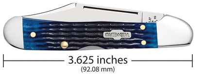 Case Knives Rogers Corn Cob Jig Blue Bone Mini CopperLock® Knife