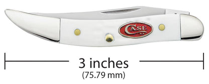 Case Knives SparXX™ White Synthetic Small Texas Toothpick Knife