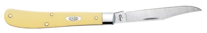 Case Knives Yellow Synthetic Slimline Trapper Knife