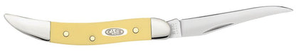 Case Knives Yellow Synthetic Smooth Small Texas Toothpick