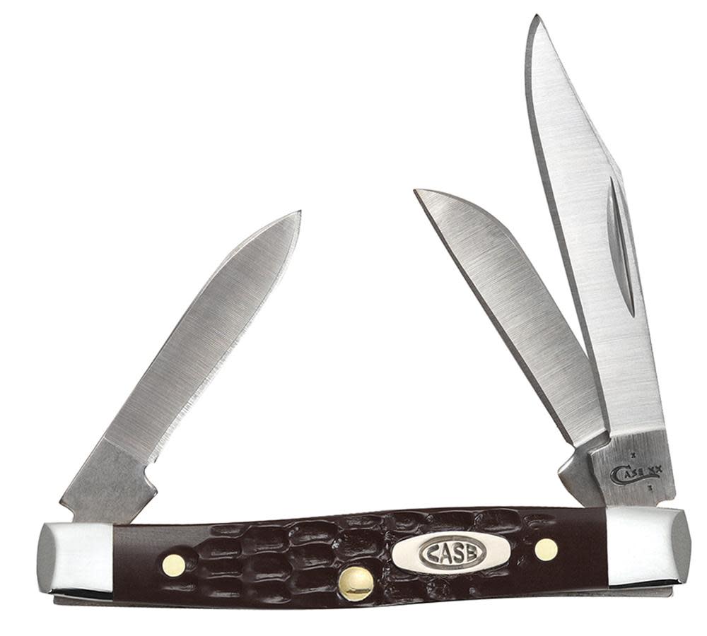 Case Knives Brown Synthetic Small Stockman Knife
