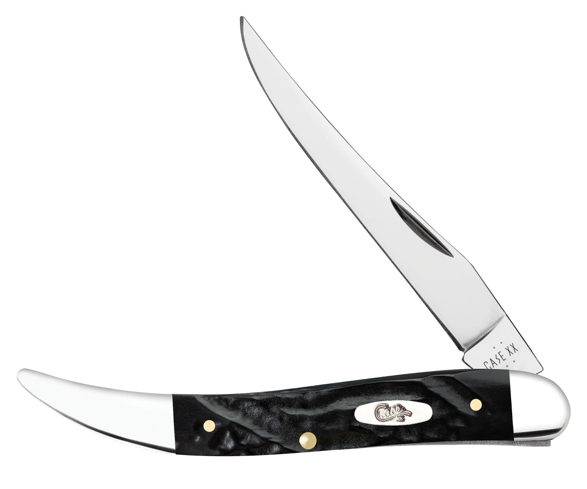 Case Knives Jigged Rough Black® Synthetic Medium Texas Toothpick