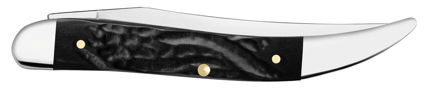 Case Knives Jigged Rough Black® Synthetic Medium Texas Toothpick