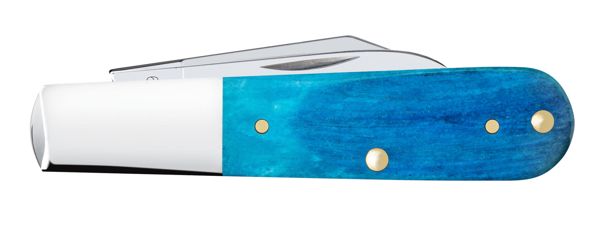Case Knives Sawcut Jig Caribbean Blue Bone Barlow