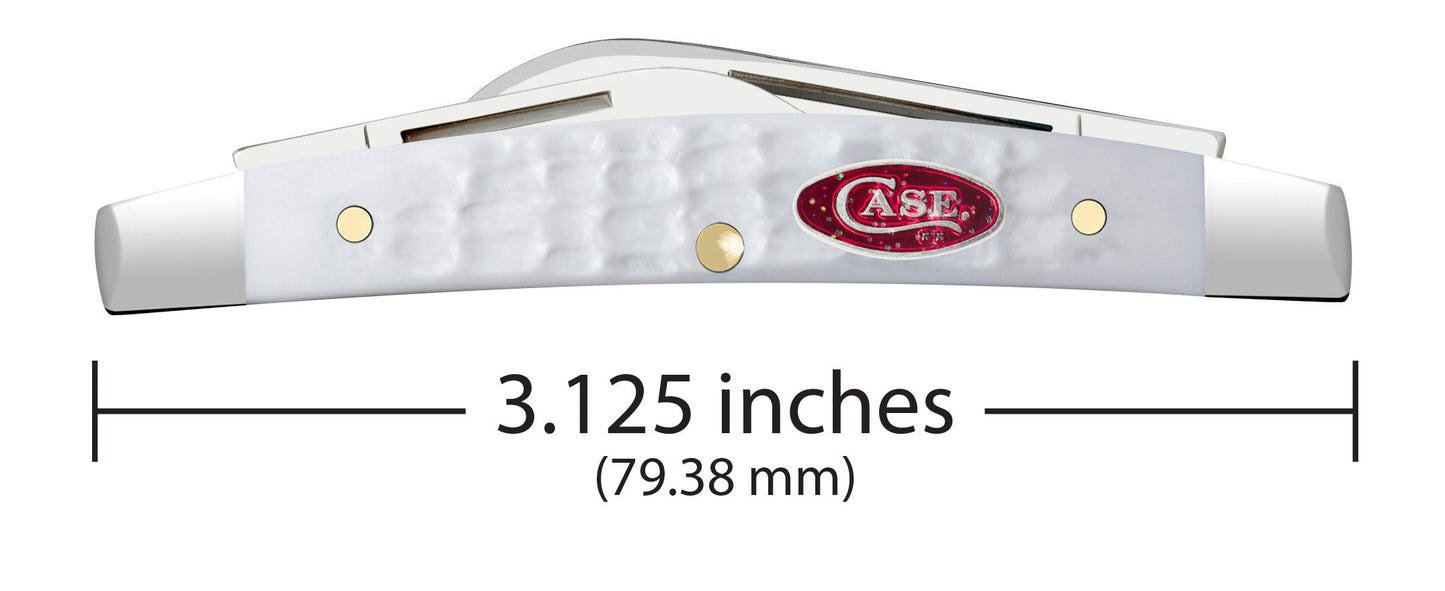 Case Knives Standard Jig White Synthetic Small Congress