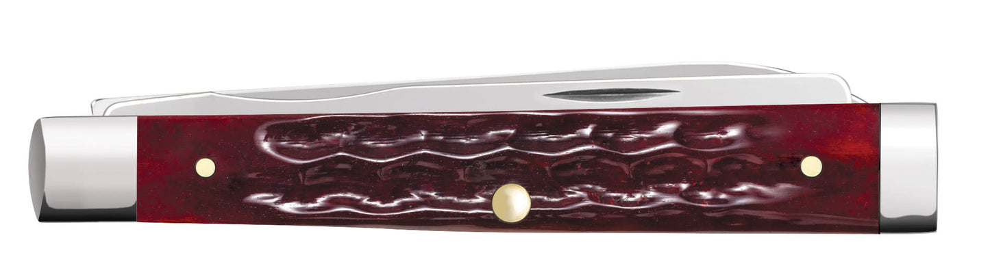 Case Knives Corn Cob Jig Pocket Worn® Old Red Bone Baby Doc