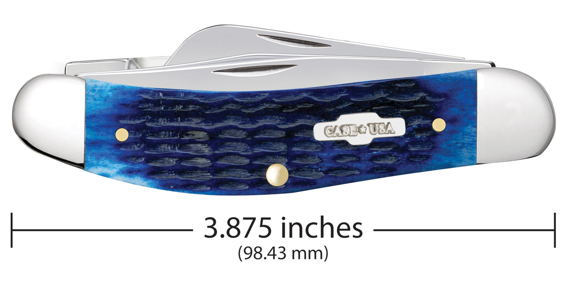Case Knives Rogers Corn Cob Jig Blue Bone Sowbelly