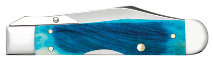 Case Knives Sawcut Jigged Caribbean Blue Bone Cheetah® Cub