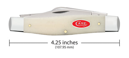 Case Knives Smooth Natural Bone Large Stockman