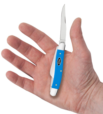 Case Knives Smooth Light Blue Synthetic Medium Stockman