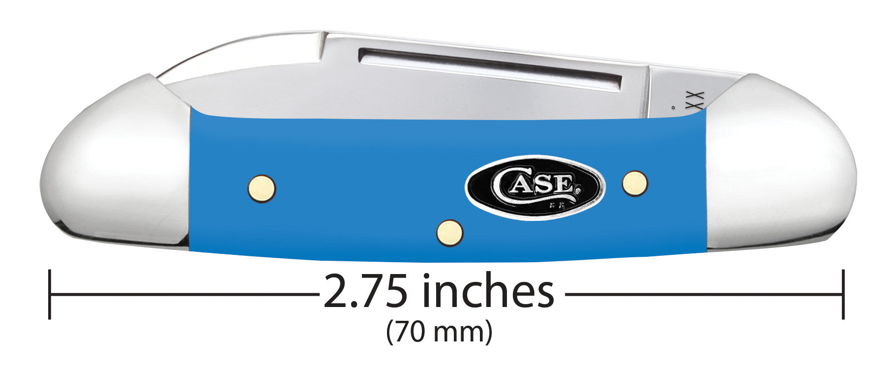 Case Knives Smooth Light Blue Synthetic Baby Butterbean