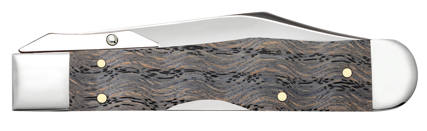 Case Knives Smooth Black Curly Oak Wood Cheetah® Cub
