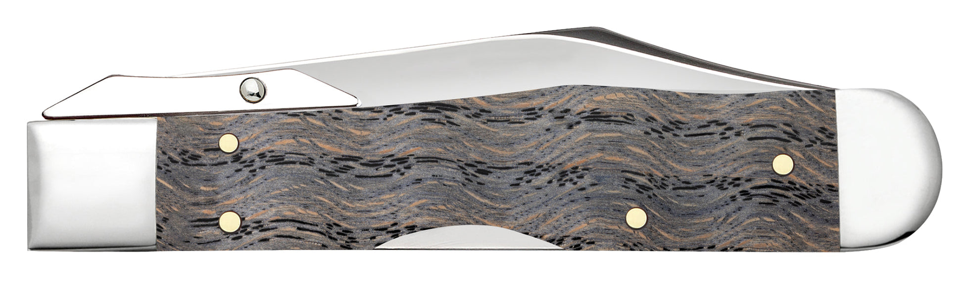 Case Knives Smooth Black Curly Oak Wood Cheetah® Cub