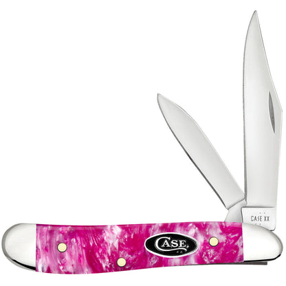 Case Knives Smooth Pink Crackle Kirinite® Peanut