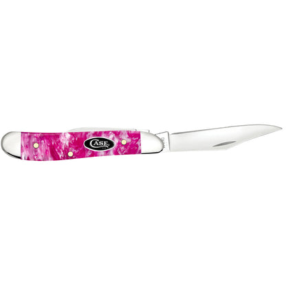 Case Knives Smooth Pink Crackle Kirinite® Peanut
