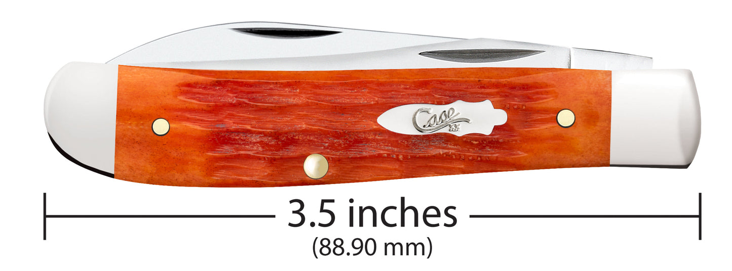 Case Knives Crandall Jigged Tequila Sunrise Bone Mini Trapper