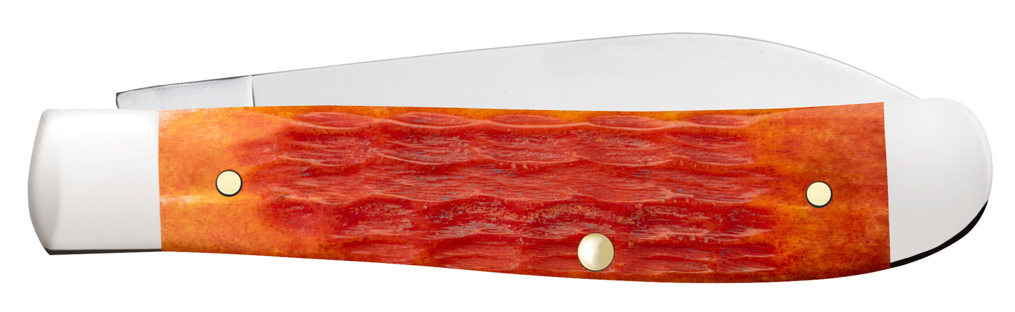 Case Knives Crandall Jigged Tequila Sunrise Bone Mini Trapper