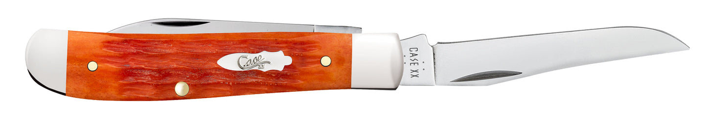 Case Knives Crandall Jigged Tequila Sunrise Bone Mini Trapper