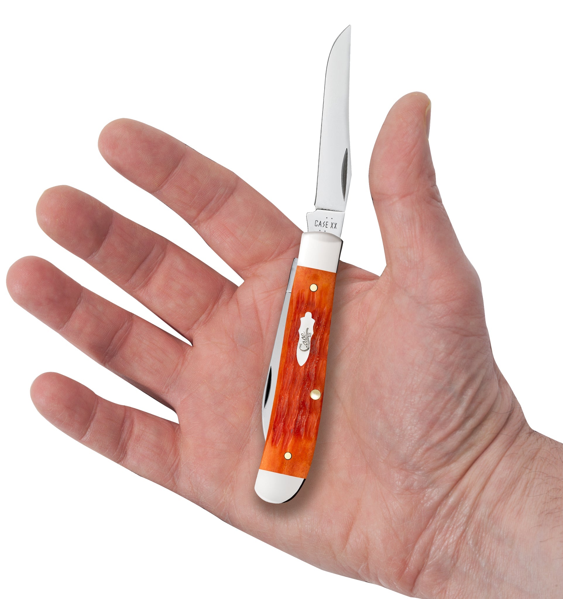 Case Knives Crandall Jigged Tequila Sunrise Bone Mini Trapper