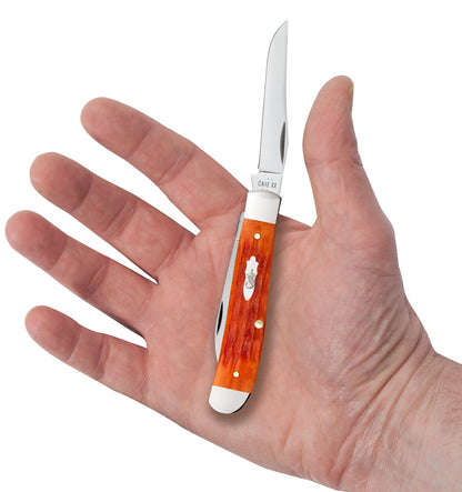Case Knives Crandall Jigged Tequila Sunrise Bone Mini Trapper