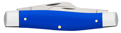 Case Knives Royal Blue Synthetic Smooth Large Stockman
